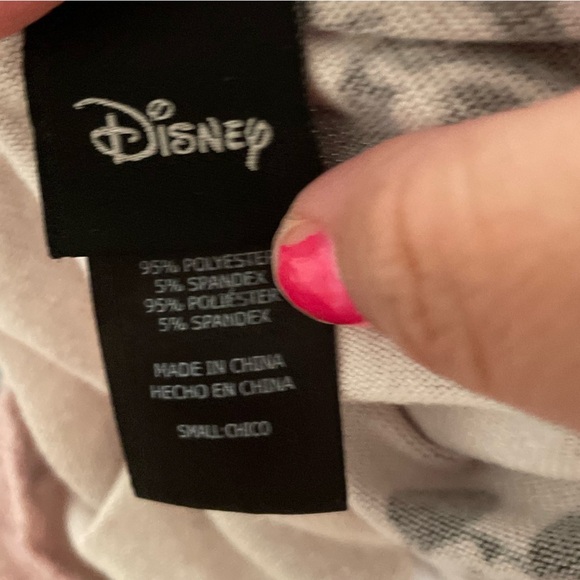 Disney Pink and Black Mickey and Minnie Mouse Pajamas set size S - Picture 6 of 6